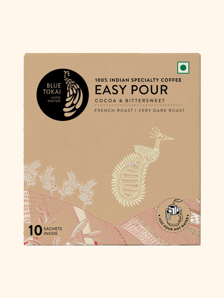 French Roast | Very Dark Roast - Easy Pour- Buy Freshly Roasted Coffee Beans Online - Blue Tokai Coffee Roasters