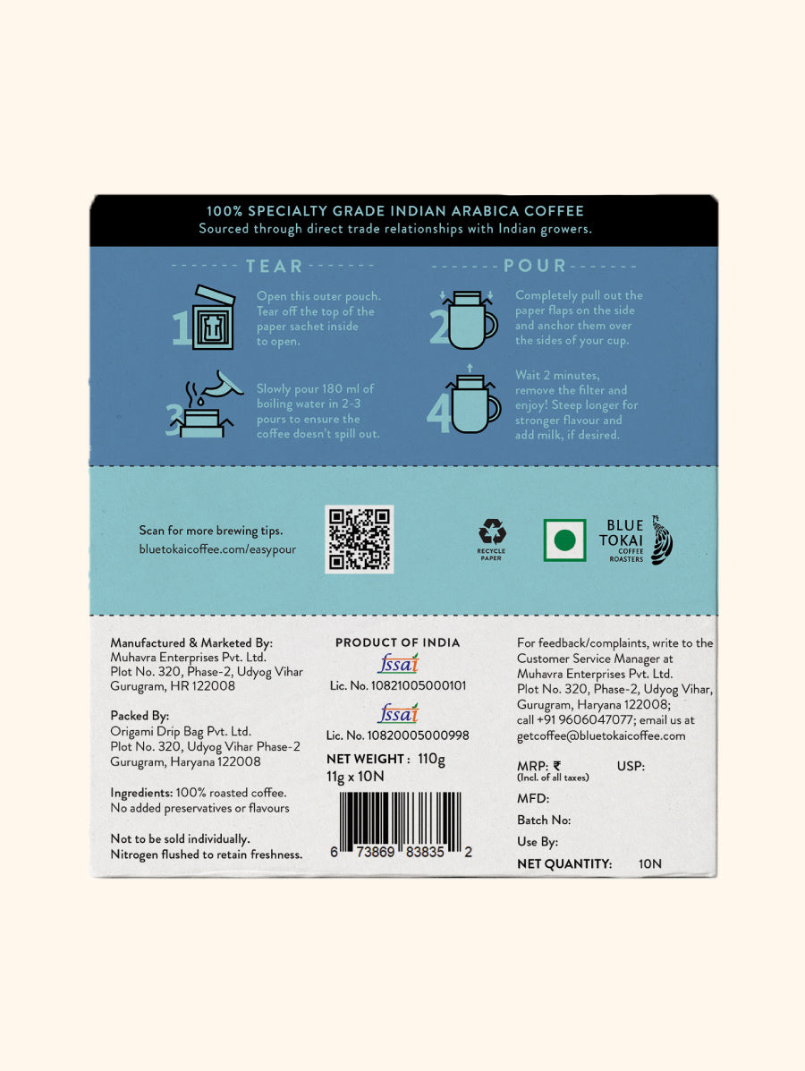 Mixed | Light to Dark Roasts - Easy Pour- Buy Freshly Roasted Coffee Beans Online - Blue Tokai Coffee Roasters