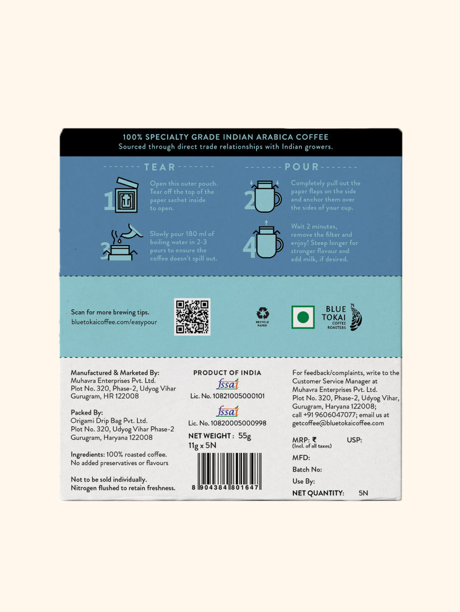 Mixed | Light to Dark Roasts - Easy Pour- Buy Freshly Roasted Coffee Beans Online - Blue Tokai Coffee Roasters