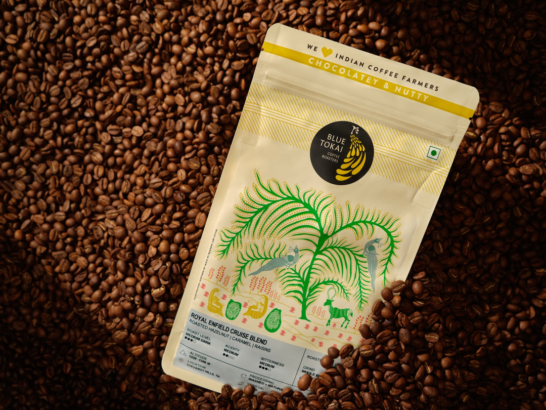 BLUE TOKAI COFFEE ROASTERS PARTNERS WITH ROYAL ENFIELD TO INTRODUCE A COFFEE BLEND