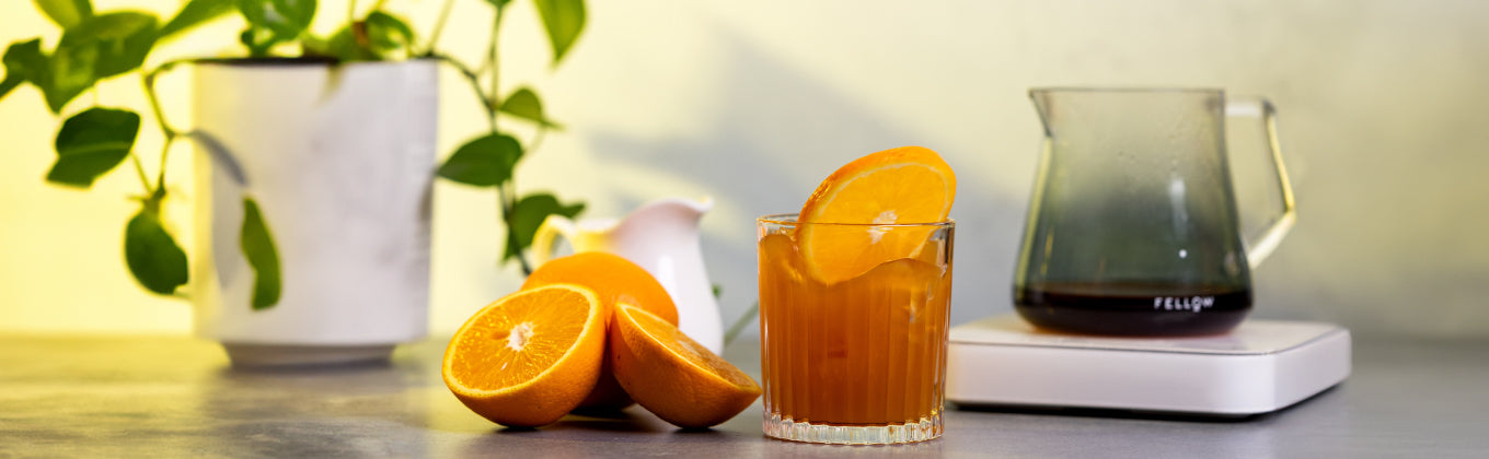 How to Make Zesty Cold Brew with Orange Juice