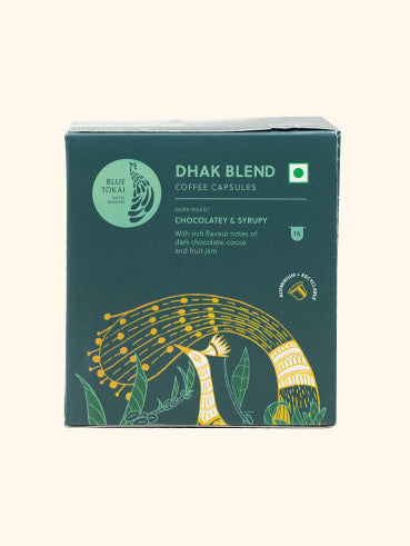 Dhak Blend | Aluminium Coffee Capsules- Buy Freshly Roasted Coffee Beans Online - Blue Tokai Coffee Roasters