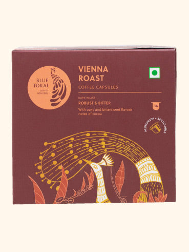 Vienna Roast | Aluminium Coffee Capsules- Buy Freshly Roasted Coffee Beans Online - Blue Tokai Coffee Roasters