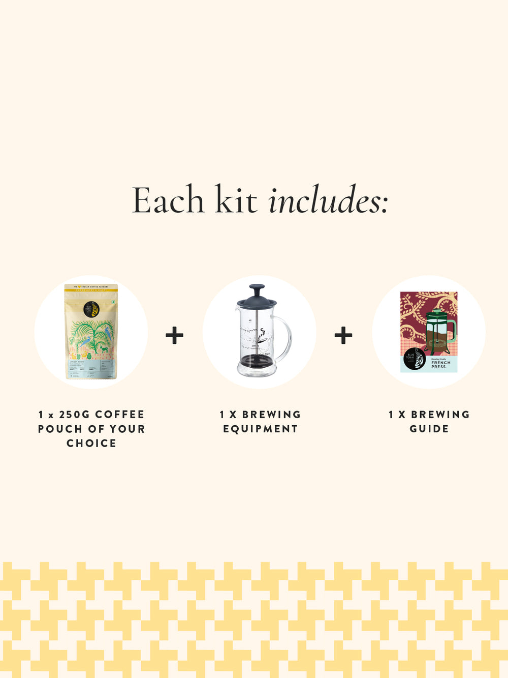 Hario French Press Starter Kit- Buy Freshly Roasted Coffee Beans Online - Blue Tokai Coffee Roasters
