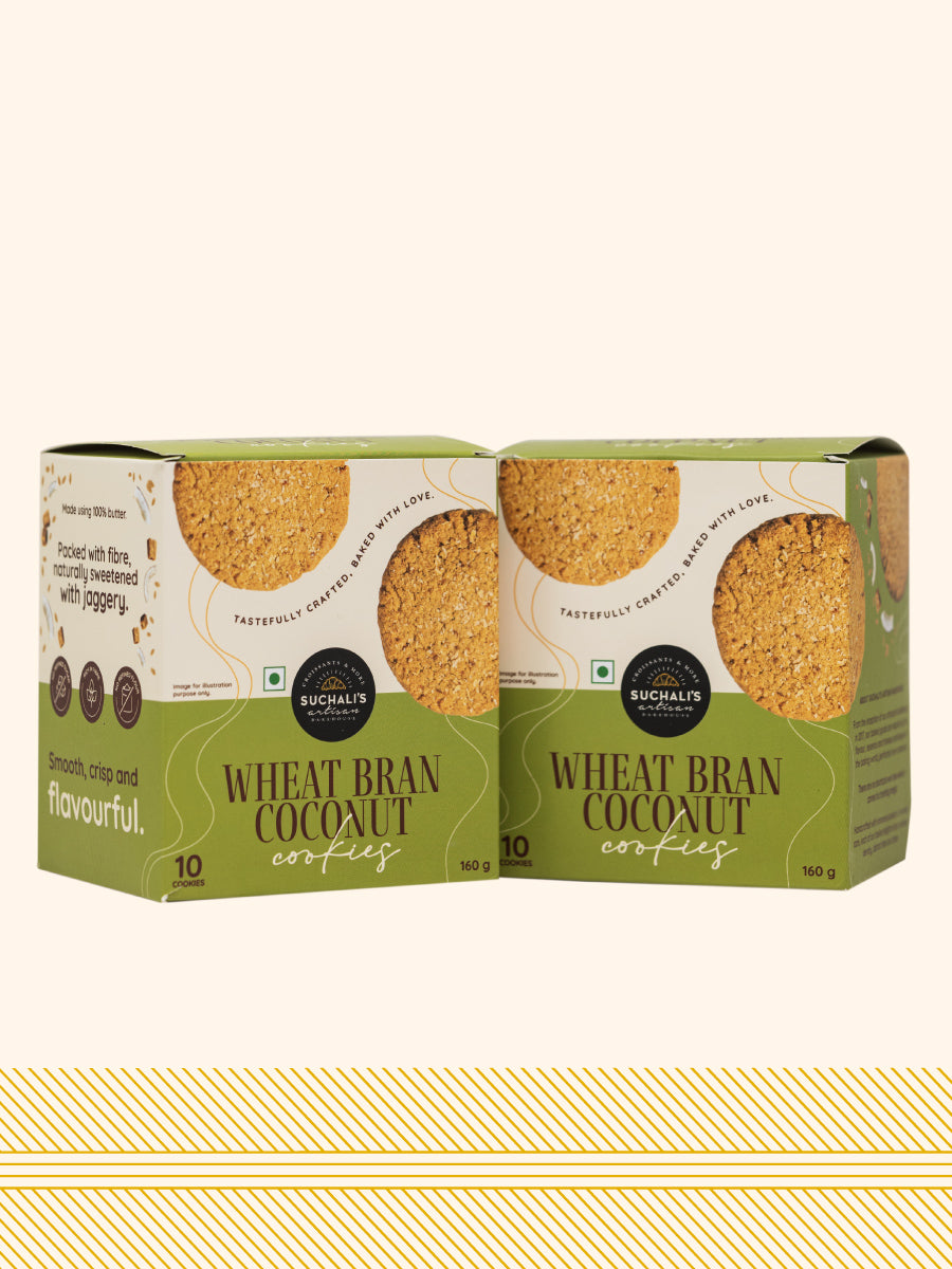 Wheat Bran Coconut cookies- Buy Freshly Roasted Coffee Beans Online - Blue Tokai Coffee Roasters