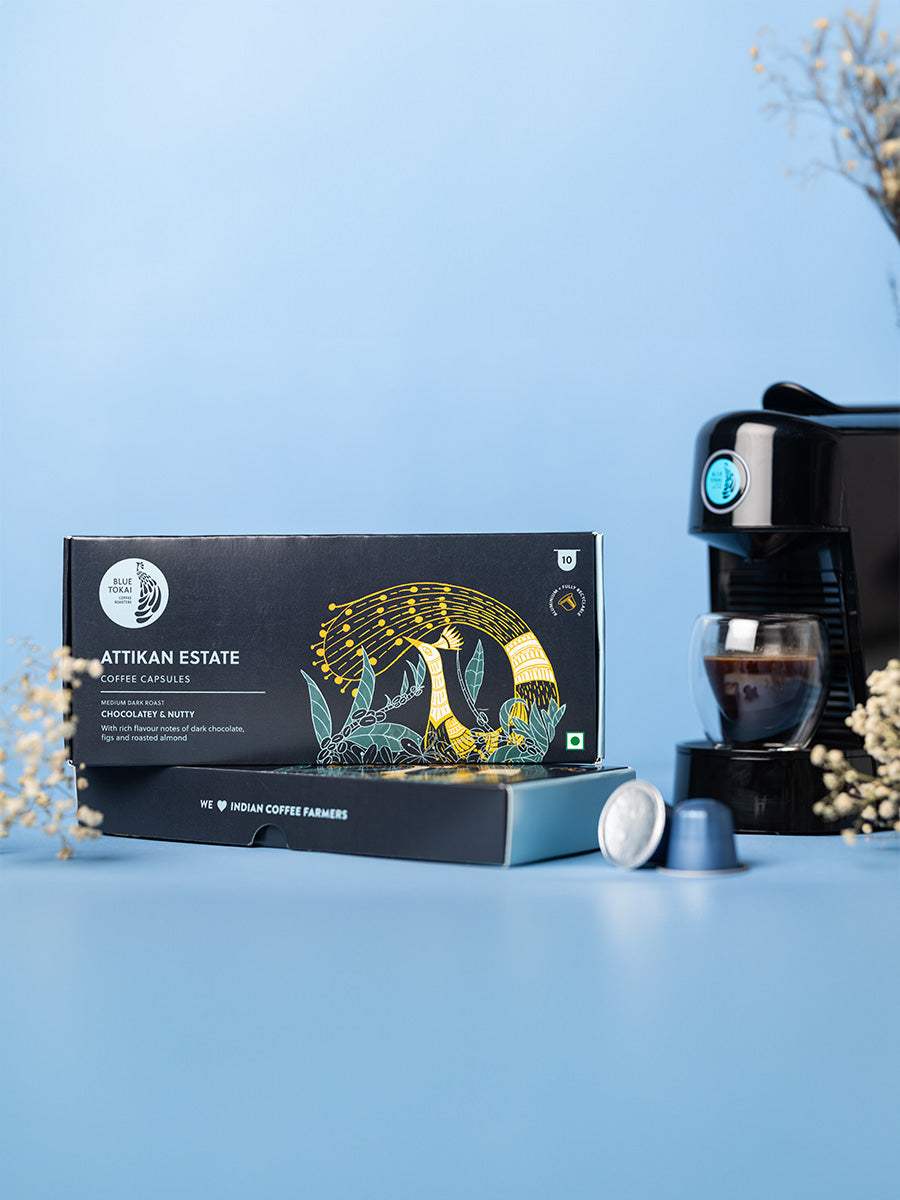 Attikan Estate - Buy Premium Aluminium Coffee Capsules Online | Blue Tokai Coffee Roasters