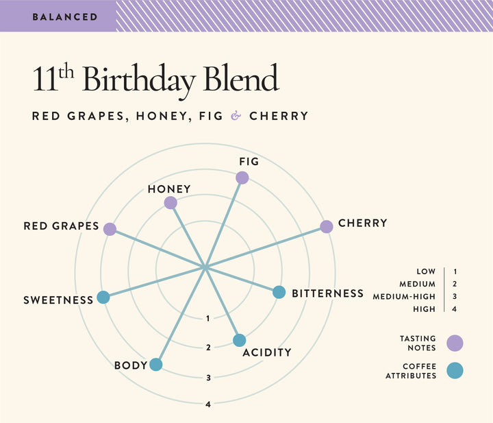 11th Birthday Blend- Buy Freshly Roasted Coffee Beans Online - Blue Tokai Coffee Roasters