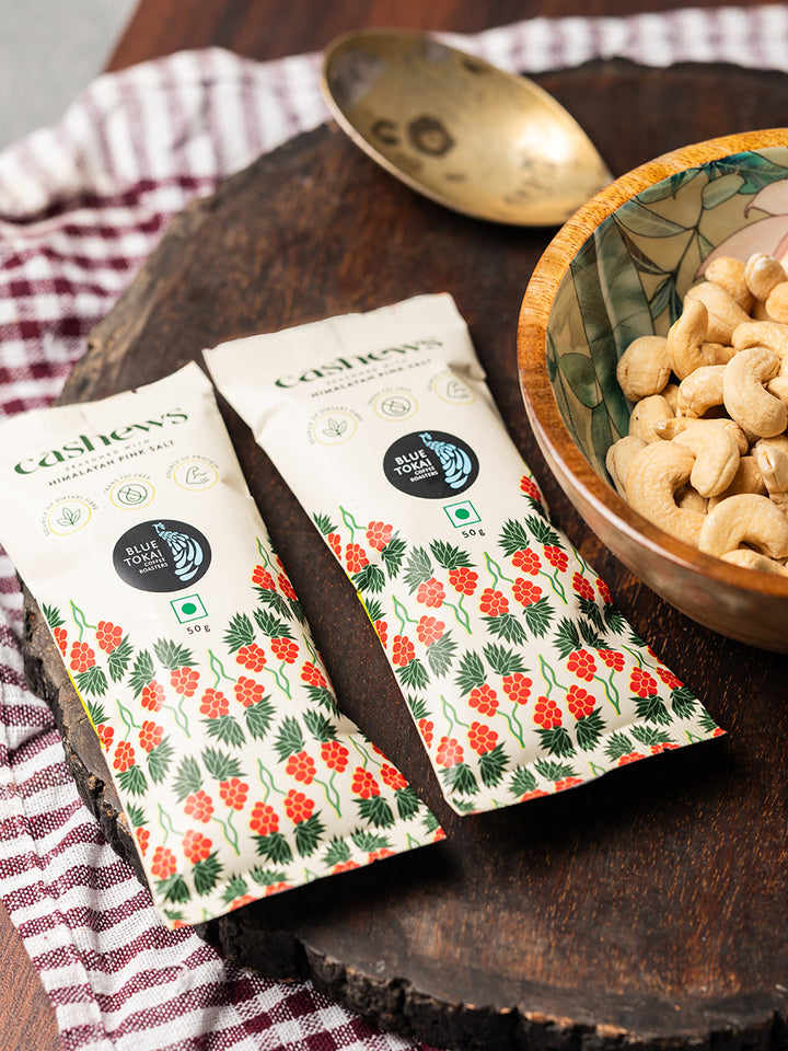 Salted Cashews- Buy Freshly Roasted Coffee Beans Online - Blue Tokai Coffee Roasters