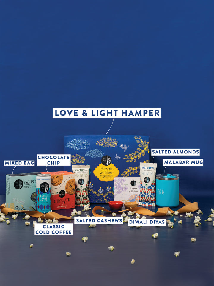 Love & Light Hamper- Buy Freshly Roasted Coffee Beans Online - Blue Tokai Coffee Roasters