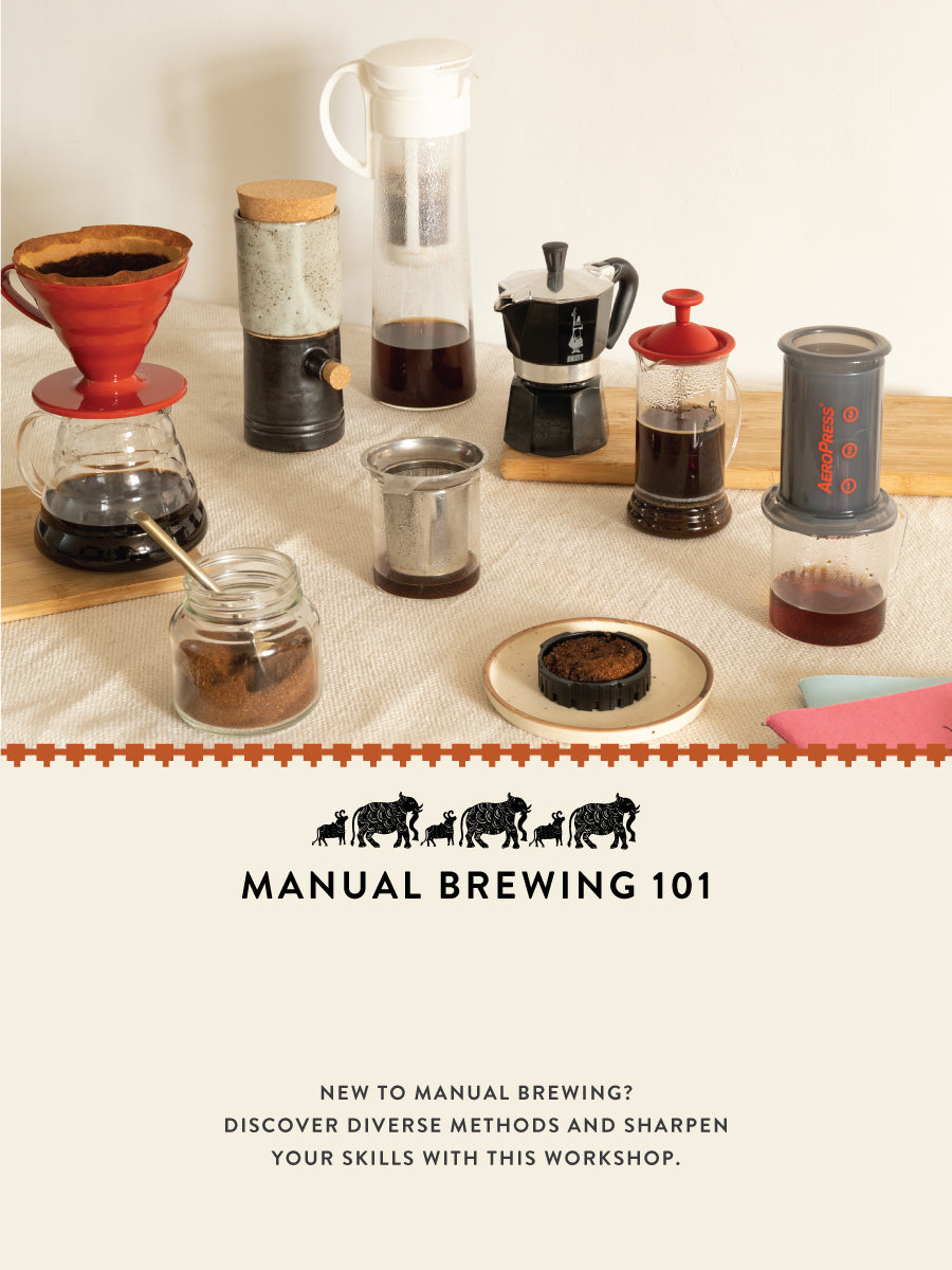 Manual Brewing 101 Workshop- Buy Freshly Roasted Coffee Beans Online - Blue Tokai Coffee Roasters