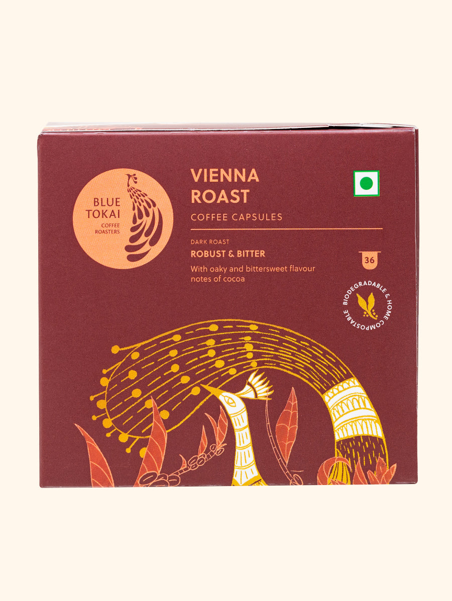 Vienna Roast | Coffee Capsules- Buy Freshly Roasted Coffee Beans Online - Blue Tokai Coffee Roasters