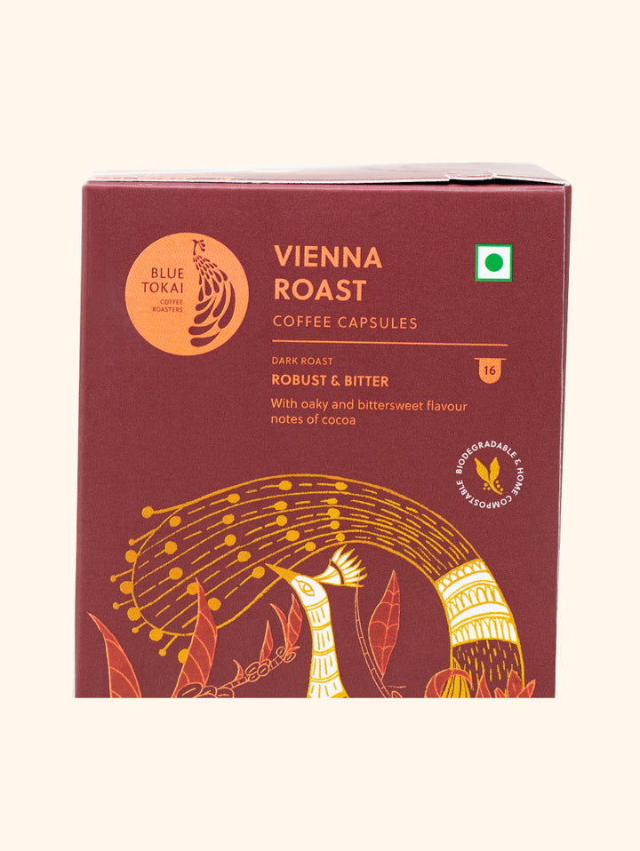 Vienna Roast | Coffee Capsules- Buy Freshly Roasted Coffee Beans Online - Blue Tokai Coffee Roasters