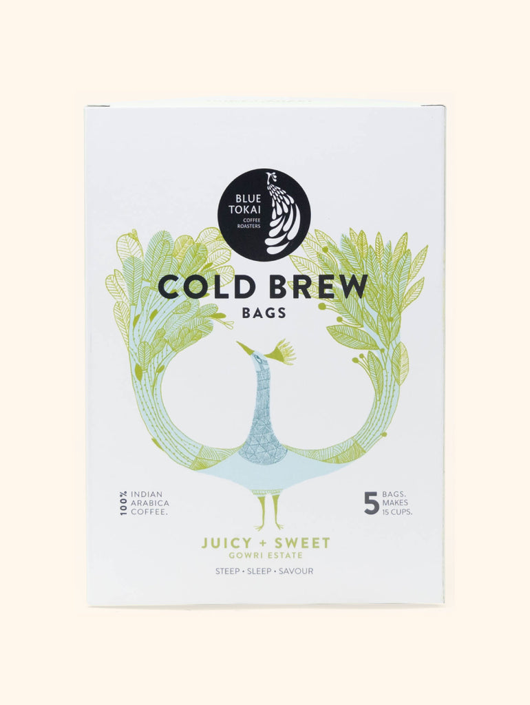 Cold Brew Bags - Gowri Estate- Buy Freshly Roasted Coffee Beans Online - Blue Tokai Coffee Roasters