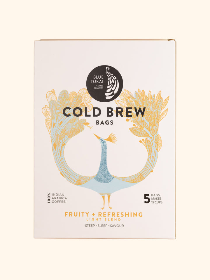 Cold Brew Bags - Light Blend- Buy Freshly Roasted Coffee Beans Online - Blue Tokai Coffee Roasters