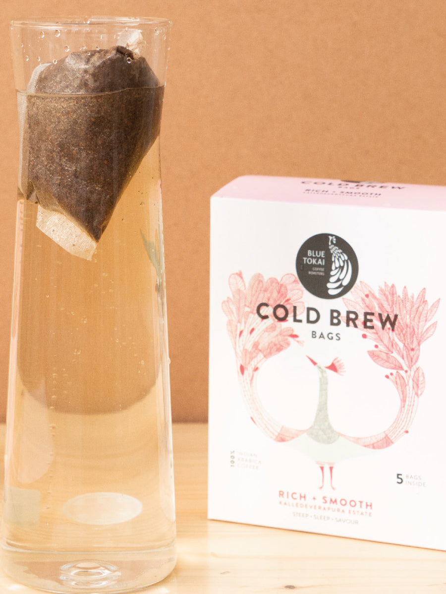 Cold Brew Bags - Kalledeverapura- Buy Freshly Roasted Coffee Beans Online - Blue Tokai Coffee Roasters