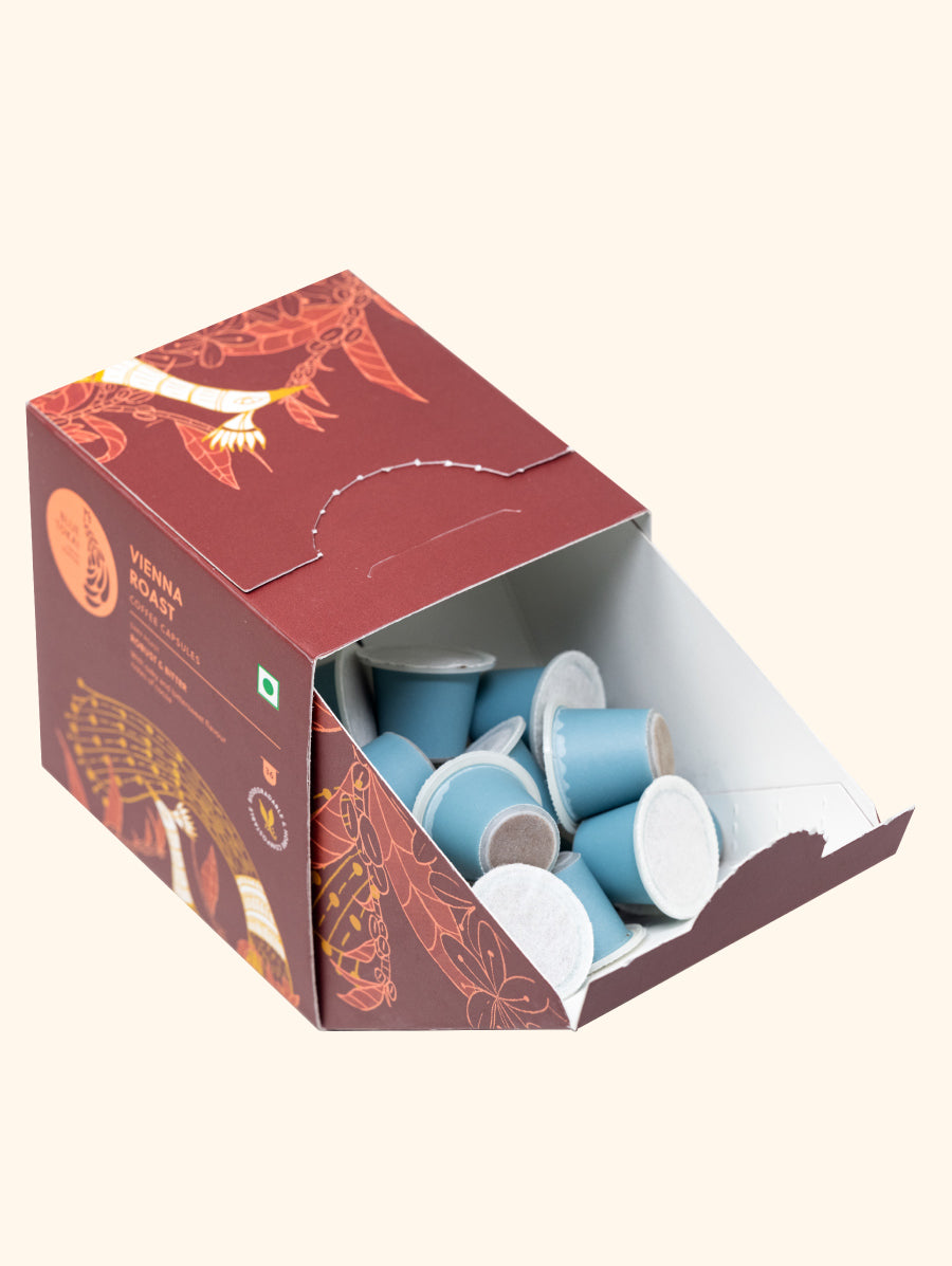 Vienna Roast | Coffee Capsules- Buy Freshly Roasted Coffee Beans Online - Blue Tokai Coffee Roasters