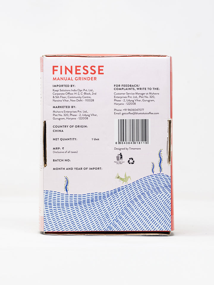 Finesse Manual Grinder- Buy Freshly Roasted Coffee Beans Online - Blue Tokai Coffee Roasters