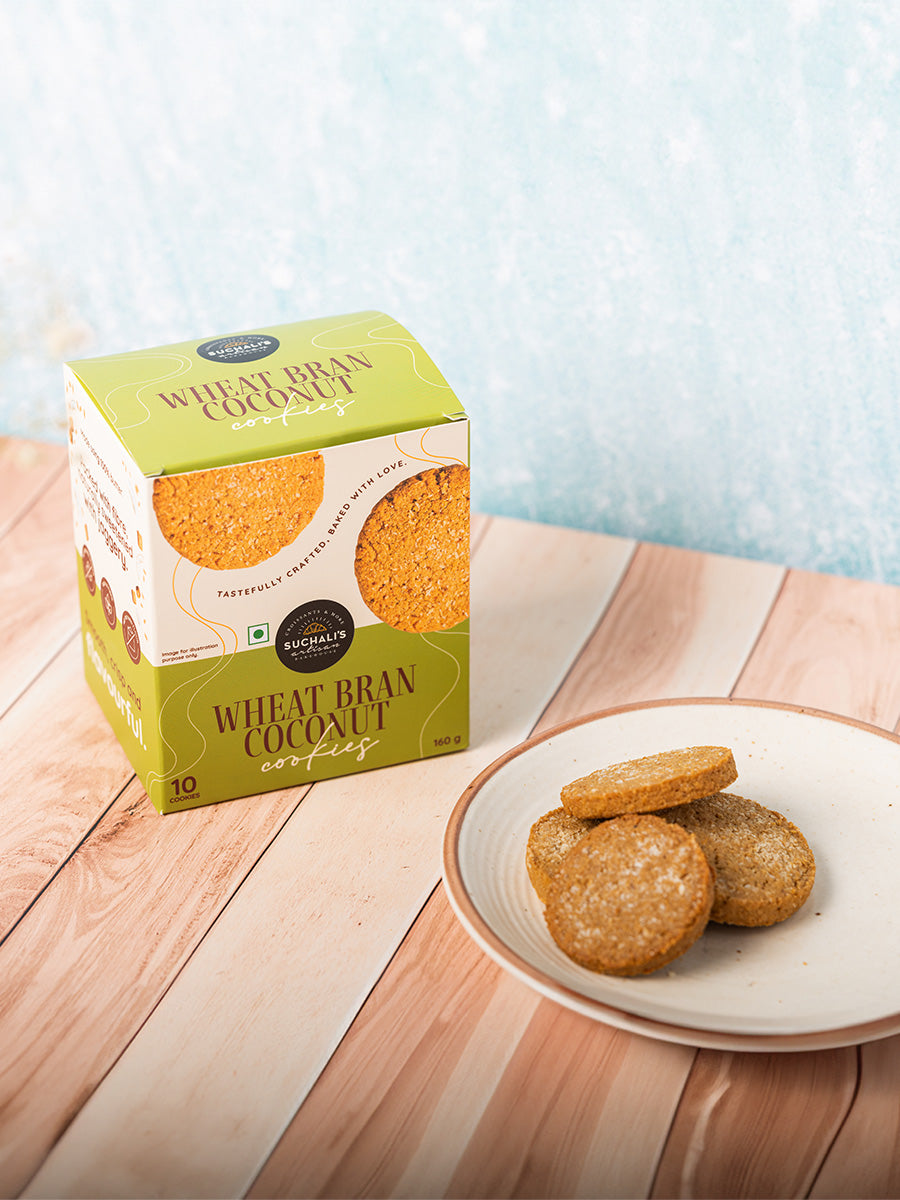 Wheat Bran Coconut cookies- Buy Freshly Roasted Coffee Beans Online - Blue Tokai Coffee Roasters