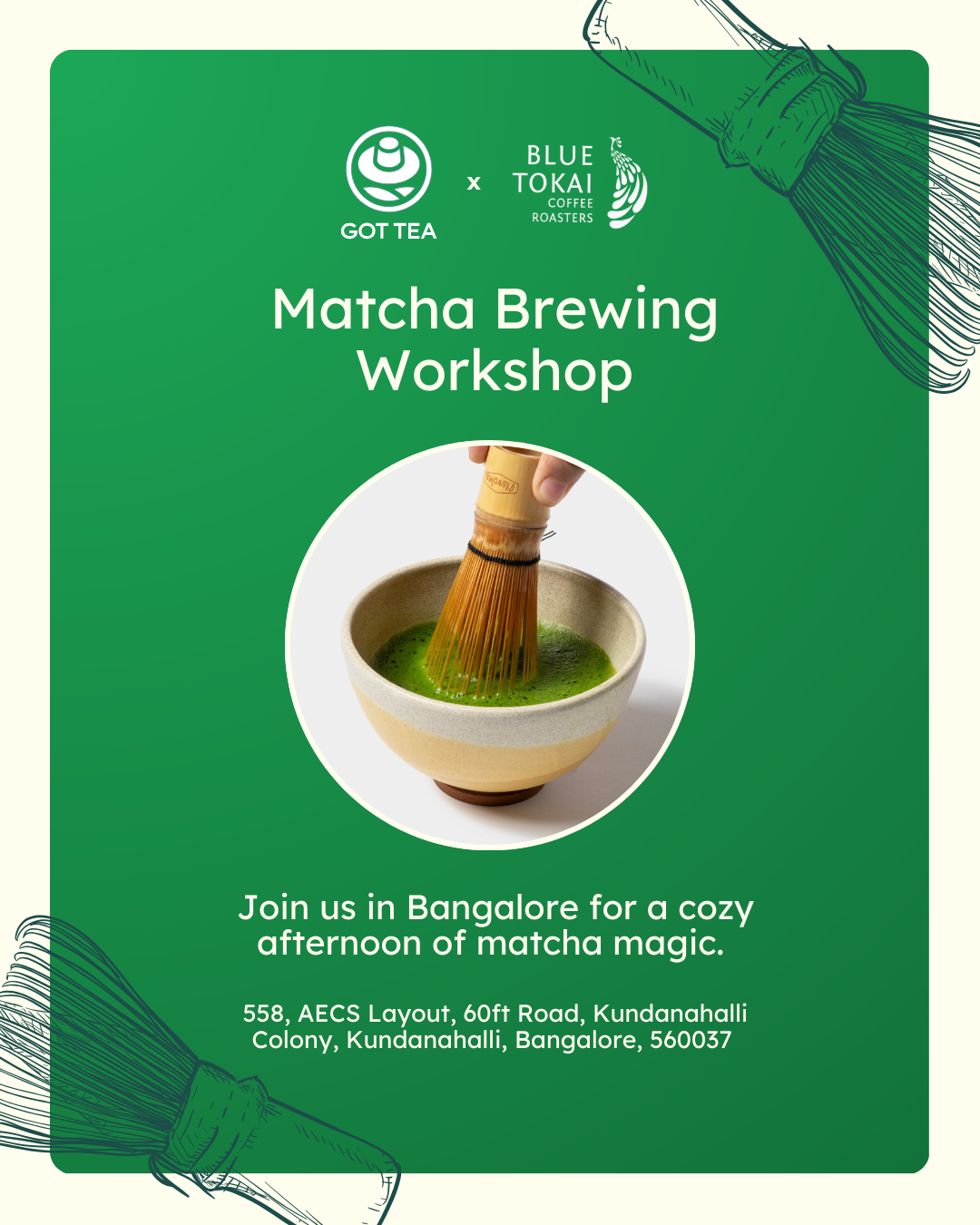 Matcha Brewing Workshop