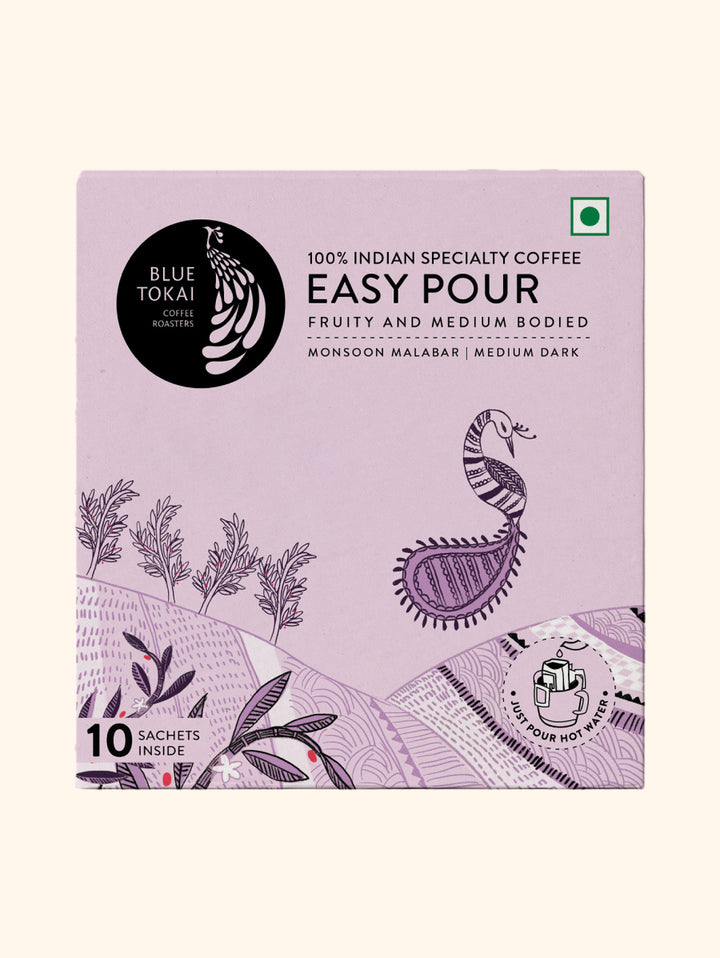 Monsoon Malabar | Medium-Dark Roast - Easy Pour- Buy Freshly Roasted Coffee Beans Online - Blue Tokai Coffee Roasters