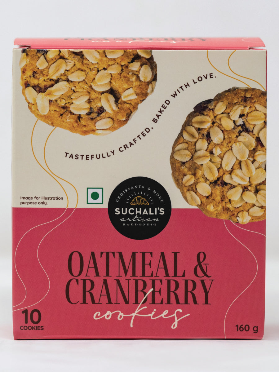 Oatmeal & cranberry cookies- Buy Freshly Roasted Coffee Beans Online - Blue Tokai Coffee Roasters