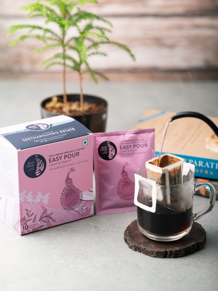 Seethargundu Estate | Light Roast - Easy Pour- Buy Freshly Roasted Coffee Beans Online - Blue Tokai Coffee Roasters