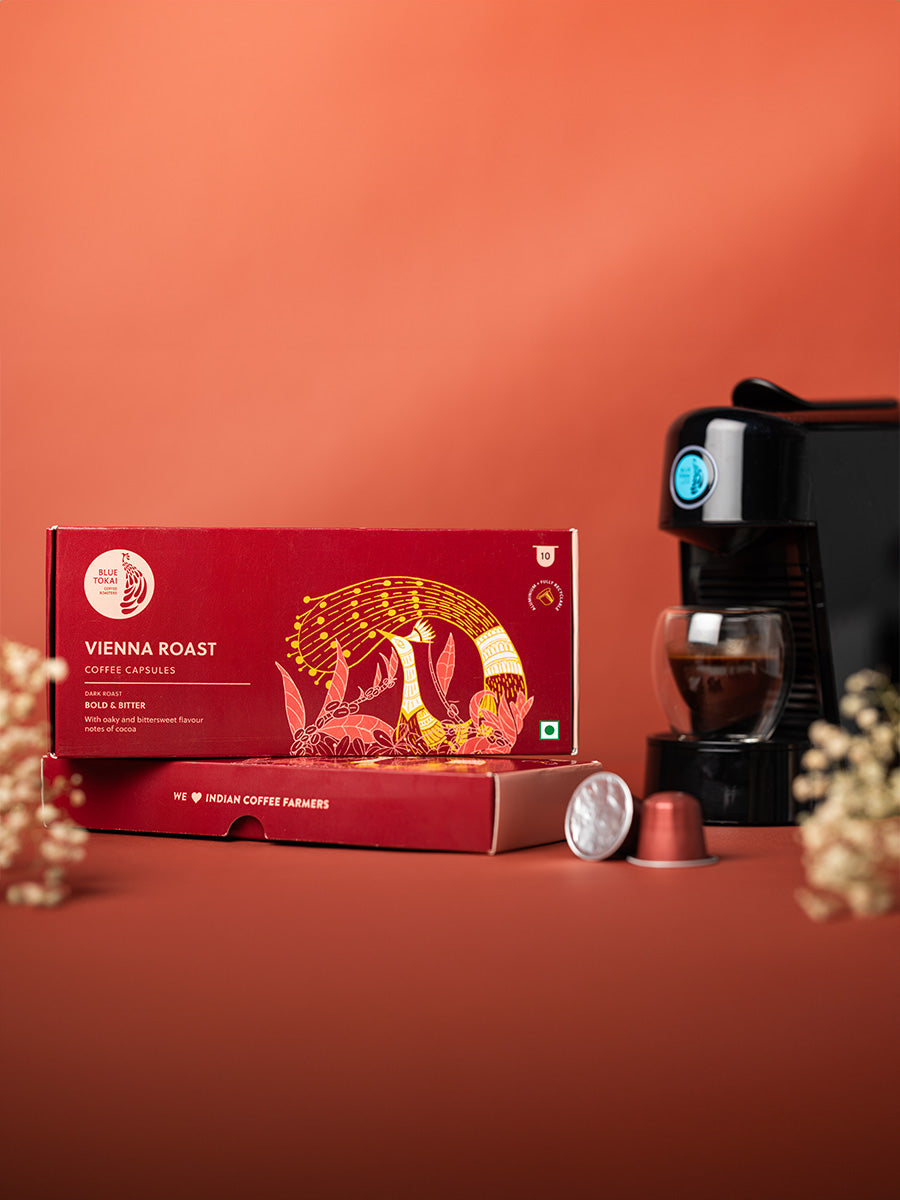 Vienna Roast - Buy Premium Aluminium Coffee Capsules Online | Blue Tokai Coffee Roasters