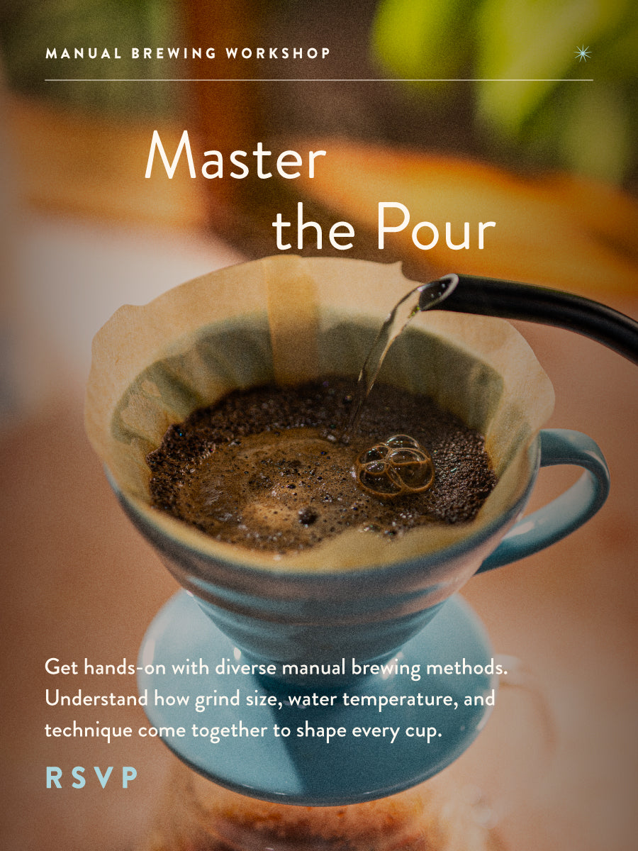 Master the Pour: Manual Brewing Workshop