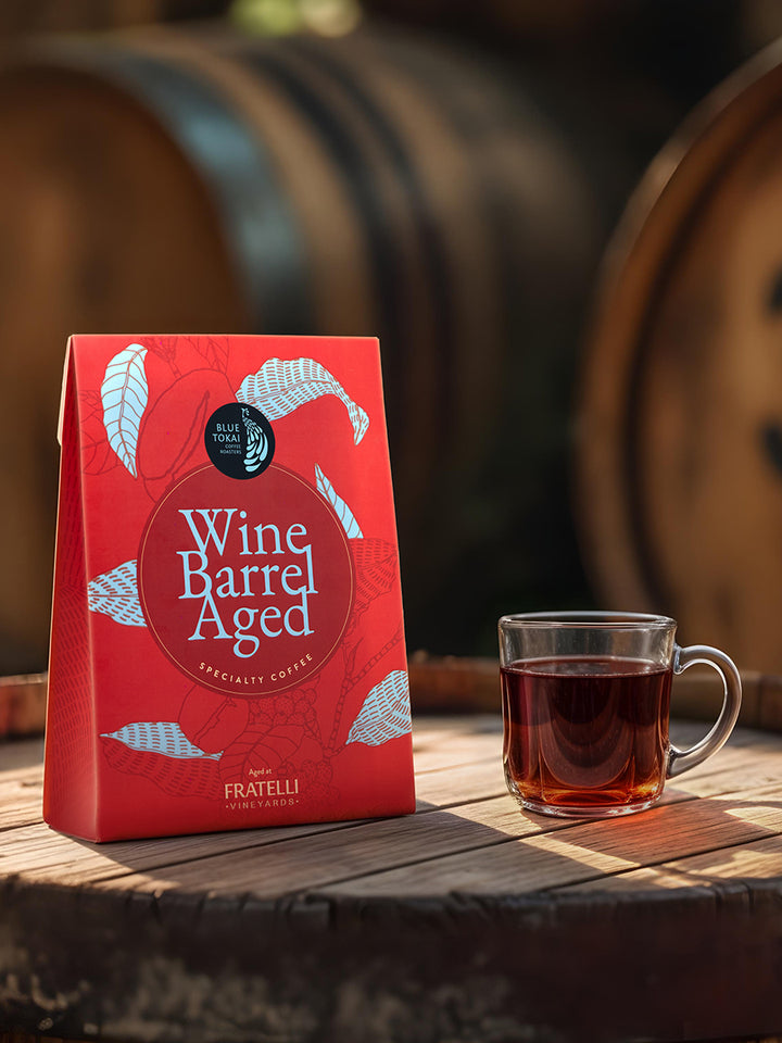 Wine Barrel Aged Coffee- Buy Freshly Roasted Coffee Beans Online - Blue Tokai Coffee Roasters