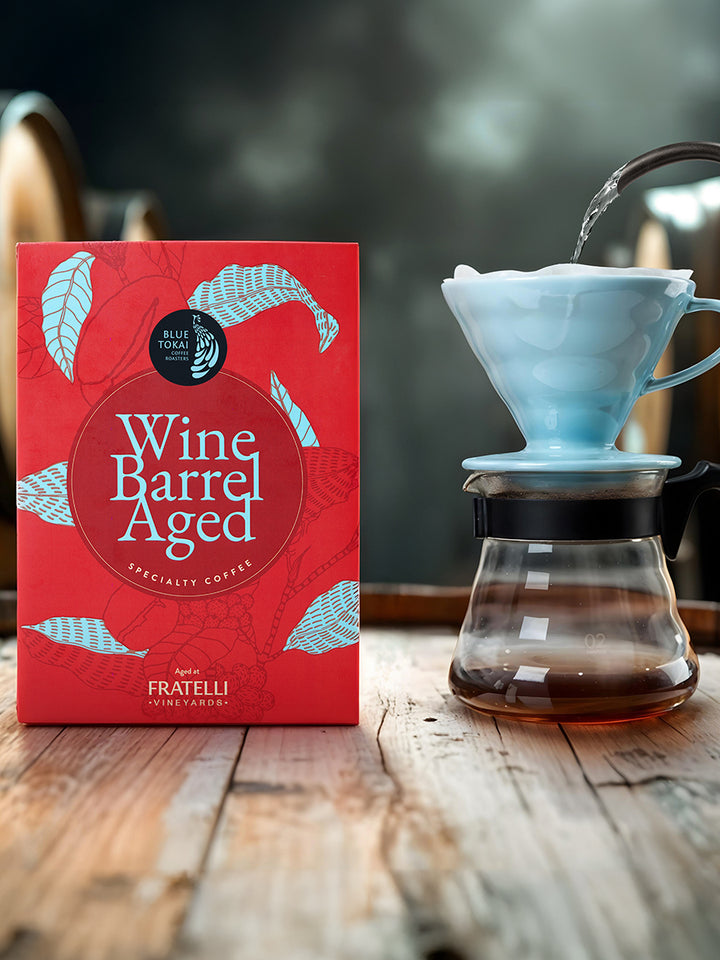 Wine Barrel Aged Coffee- Buy Freshly Roasted Coffee Beans Online - Blue Tokai Coffee Roasters