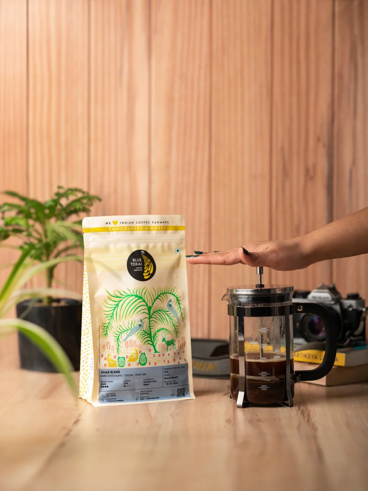 Dhak Blend- Buy Freshly Roasted Coffee Beans Online - Blue Tokai Coffee Roasters