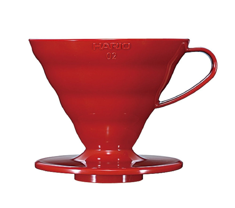 V60 Coffee Dripper Red (PP)- Buy Freshly Roasted Coffee Beans Online - Blue Tokai Coffee Roasters