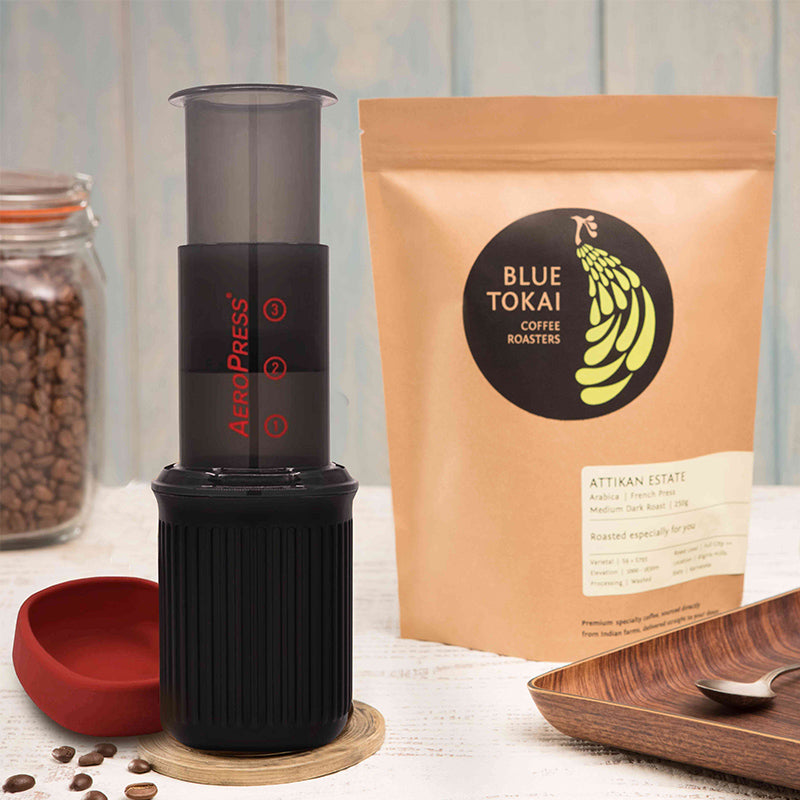 Aeropress Starter Kit- Buy Freshly Roasted Coffee Beans Online - Blue Tokai Coffee Roasters